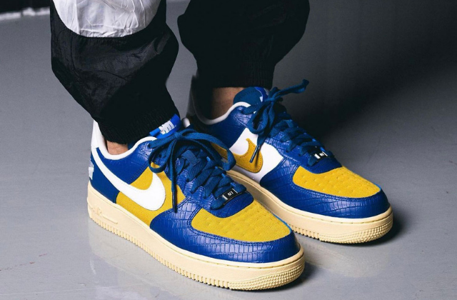 Air force 1 amarillo con outlet blanco